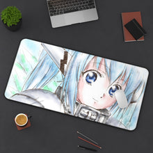 Load image into Gallery viewer, Heaven's Lost Property Mouse Pad (Desk Mat) On Desk
