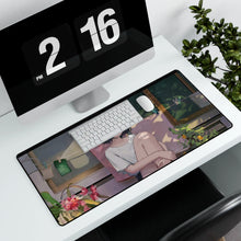 Load image into Gallery viewer, Anime Girl Mouse Pad (Desk Mat) With Laptop
