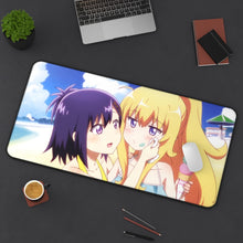 Load image into Gallery viewer, Gabriel DropOut Gabriel Tenma White, Vignette Tsukinose April Mouse Pad (Desk Mat) On Desk
