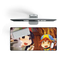 Load image into Gallery viewer, Hakumei to Mikochi Mouse Pad (Desk Mat) On Desk
