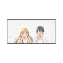 Load image into Gallery viewer, Asuna and Kirito Mouse Pad (Desk Mat)
