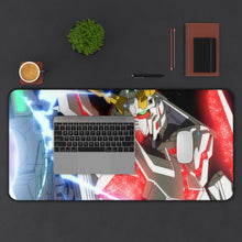 Load image into Gallery viewer, Anime Gundam Mouse Pad (Desk Mat) With Laptop
