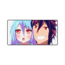 Load image into Gallery viewer, Sora and Shiro Mouse Pad (Desk Mat)
