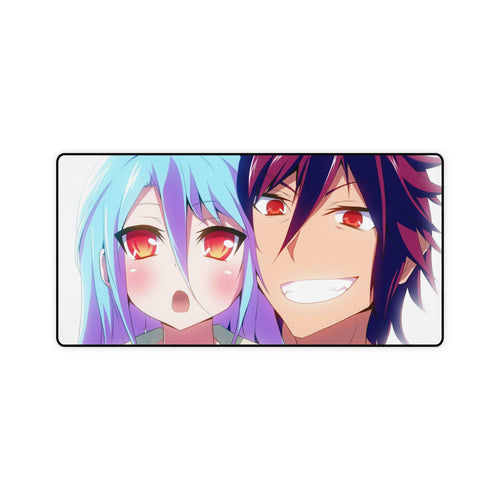 Sora and Shiro Mouse Pad (Desk Mat)