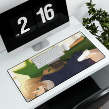 Load image into Gallery viewer, Anime Girl Mouse Pad (Desk Mat) With Laptop
