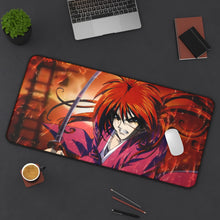 Load image into Gallery viewer, Rurouni Kenshin Mouse Pad (Desk Mat) On Desk
