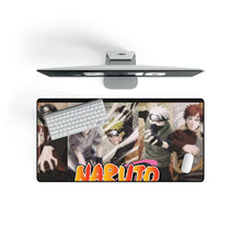Load image into Gallery viewer, Itachi,Sasuke,Naruto,Kakashi and Gaara Mouse Pad (Desk Mat) On Desk
