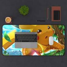 Load image into Gallery viewer, Anime Pokémon Mouse Pad (Desk Mat) With Laptop
