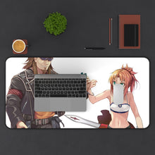 Load image into Gallery viewer, Fate/Apocrypha Saber Of Red Mouse Pad (Desk Mat) With Laptop
