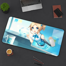 Load image into Gallery viewer, Os-tan Mouse Pad (Desk Mat) On Desk
