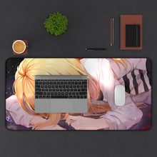 Load image into Gallery viewer, Angels Of Death Rachel Gardner Mouse Pad (Desk Mat) With Laptop
