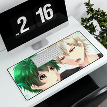 Load image into Gallery viewer, My Hero Academia Izuku Midoriya, Katsuki Bakugou Mouse Pad (Desk Mat) With Laptop
