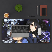 Load image into Gallery viewer, Accel World Kuroyukihime, Haruyuki Arita Mouse Pad (Desk Mat) With Laptop
