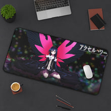 Load image into Gallery viewer, Accel World Kuroyukihime Mouse Pad (Desk Mat) On Desk

