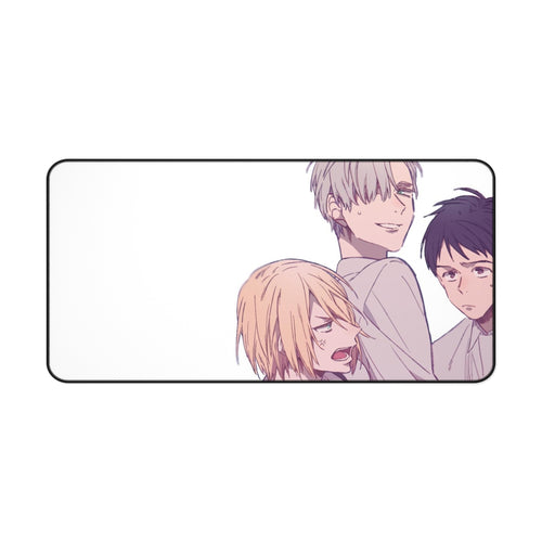 Yuri!!! On Ice Victor Nikiforov, Yuri Plisetsky, Yuuri Katsuki Mouse Pad (Desk Mat)