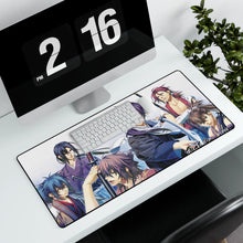 Load image into Gallery viewer, Hakuouki Shinsengumi Kitan Mouse Pad (Desk Mat) With Laptop
