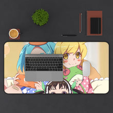 Load image into Gallery viewer, Monogatari (Series) Mouse Pad (Desk Mat) With Laptop
