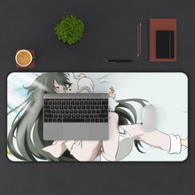 Load image into Gallery viewer, Pandora Hearts Alice Baskerville Mouse Pad (Desk Mat) With Laptop
