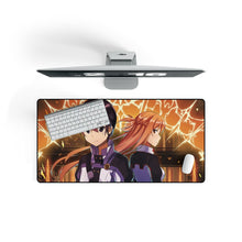 Load image into Gallery viewer, Sword Art Online Kazuto Kirigaya, Asuna Yuuki Mouse Pad (Desk Mat) On Desk
