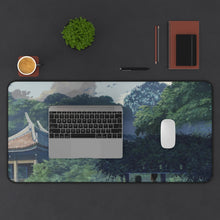Load image into Gallery viewer, The Garden Of Words Mouse Pad (Desk Mat) With Laptop
