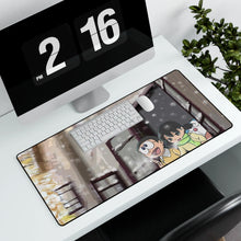 Load image into Gallery viewer, Winter Time Mouse Pad (Desk Mat) With Laptop

