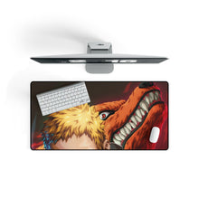 Load image into Gallery viewer, Naruto Uzumaki and Kurama Mouse Pad (Desk Mat) On Desk
