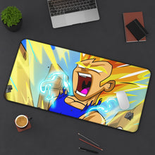 Load image into Gallery viewer, Vegeta (Dragon Ball) Mouse Pad (Desk Mat) On Desk
