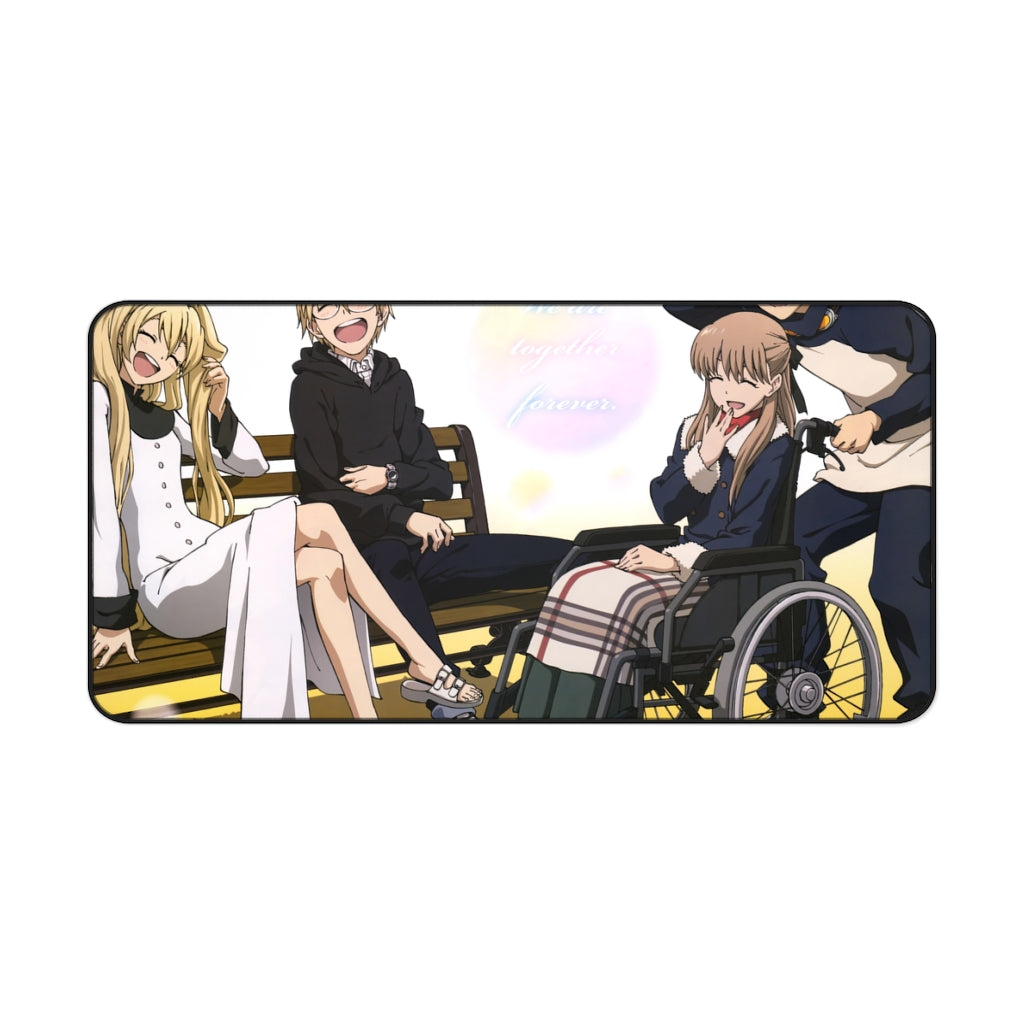 We are together forever Mouse Pad (Desk Mat)