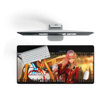 Load image into Gallery viewer, Zero in the FranXX Mouse Pad (Desk Mat) On Desk
