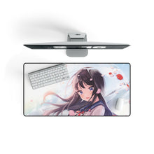 Load image into Gallery viewer, Anime Girl Mouse Pad (Desk Mat) On Desk
