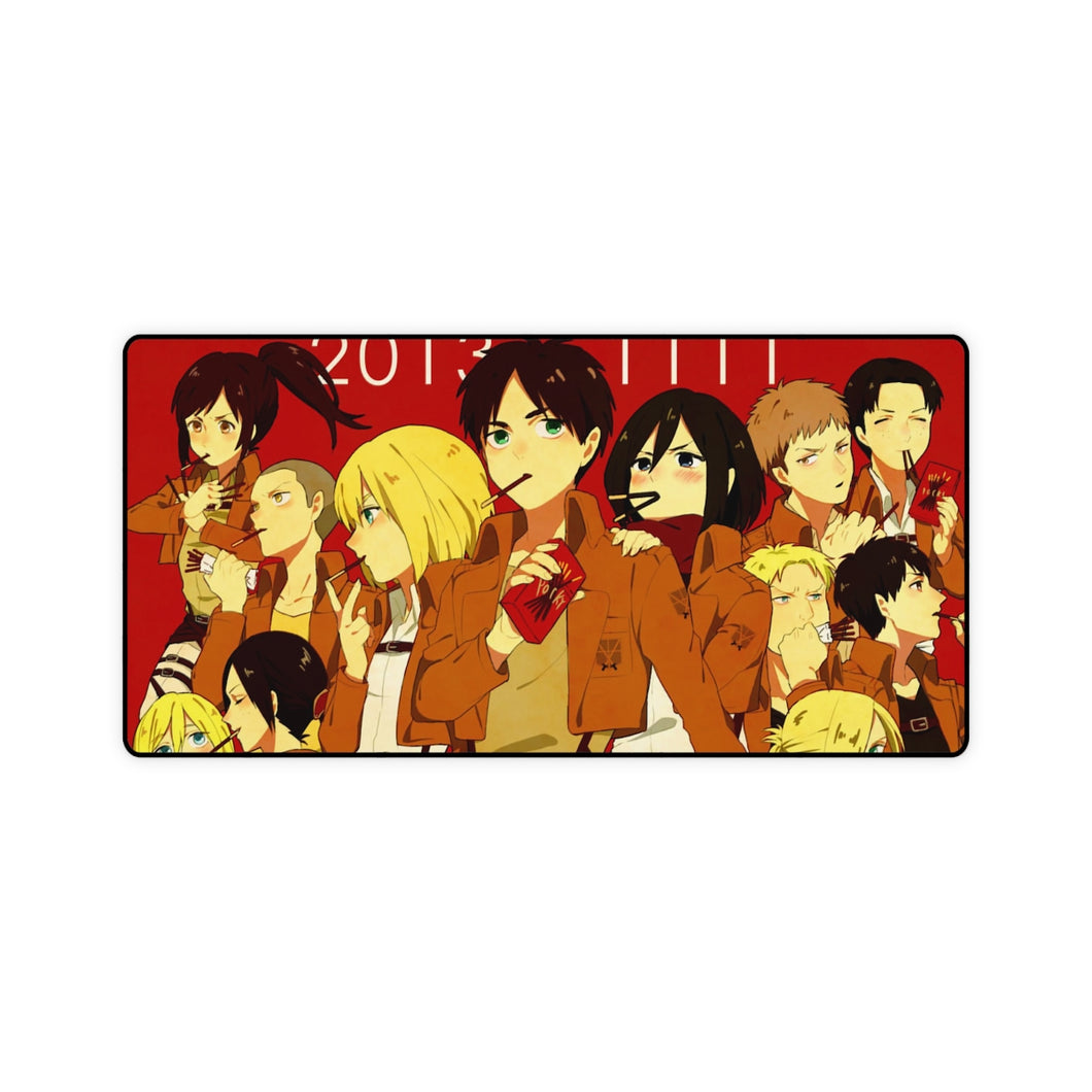 Anime Attack On Titan Mouse Pad (Desk Mat)