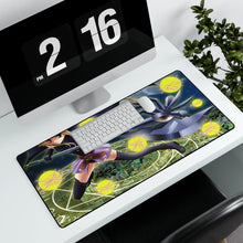 Load image into Gallery viewer, Magical Girl Lyrical Nanoha Mouse Pad (Desk Mat) With Laptop
