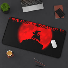 Load image into Gallery viewer, Higurashi Bloodmoon Mouse Pad (Desk Mat) On Desk
