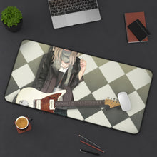 Load image into Gallery viewer, Anime Music Mouse Pad (Desk Mat) On Desk
