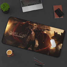 Load image into Gallery viewer, Anime FullMetal Alchemist Mouse Pad (Desk Mat) On Desk
