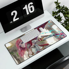 Load image into Gallery viewer, Anime, Girl, Fantasy, Elf, Warrior, Pink Hair, Mouse Pad (Desk Mat)

