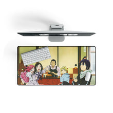 Load image into Gallery viewer, Noragami Yato, Yukine, Hiyori Iki, Kofuku Ebisu, Daikoku Mouse Pad (Desk Mat) On Desk
