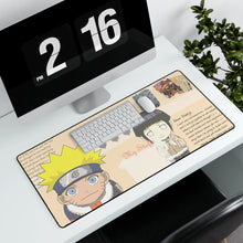 Load image into Gallery viewer, Anime Naruto Mouse Pad (Desk Mat) With Laptop
