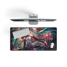 Load image into Gallery viewer, Vocaloid Mouse Pad (Desk Mat) On Desk

