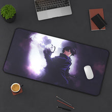 Load image into Gallery viewer, Darker Than Black Hei Mouse Pad (Desk Mat) On Desk
