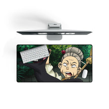 Load image into Gallery viewer, Darker Than Black Mao Mouse Pad (Desk Mat) On Desk
