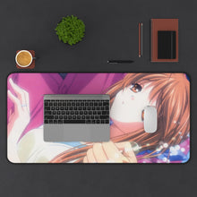 Load image into Gallery viewer, Clannad Nagisa Furukawa Mouse Pad (Desk Mat) With Laptop
