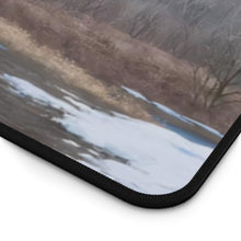 Load image into Gallery viewer, Laid-Back Camp Mouse Pad (Desk Mat) Hemmed Edge
