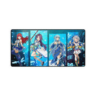 Memory Defrag Water Banner Mouse Pad (Desk Mat)