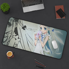 Load image into Gallery viewer, Anohana Meiko Honma Mouse Pad (Desk Mat) On Desk
