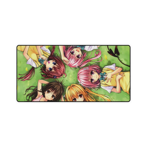 To Love-Ru Group Mouse Pad (Desk Mat)