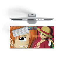 Load image into Gallery viewer, Luffy Help me Mouse Pad (Desk Mat) On Desk
