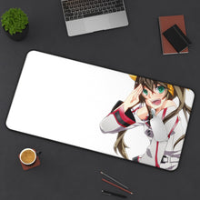 Load image into Gallery viewer, Infinite Stratos Mouse Pad (Desk Mat) On Desk
