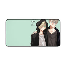 Load image into Gallery viewer, Yuri!!! On Ice Victor Nikiforov, Yuri Plisetsky Mouse Pad (Desk Mat)
