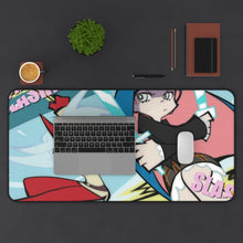 Load image into Gallery viewer, Panty &amp; Stocking with Garterbelt Stocking Anarchy, Panty Stocking With Garterbelt Mouse Pad (Desk Mat) With Laptop
